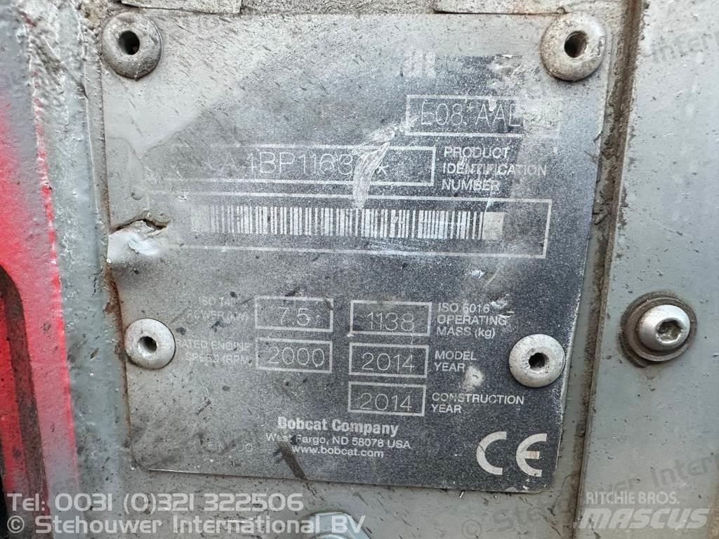 Bobcat E08 (E10) Miniekskavaatorid < 7 t