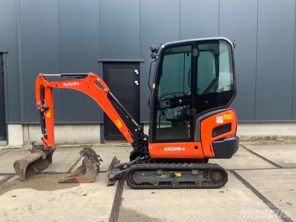 Kubota KX 019-4 Miniekskavaatorid < 7 t