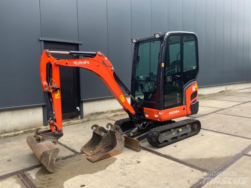 Kubota KX 019-4 Miniekskavaatorid < 7 t
