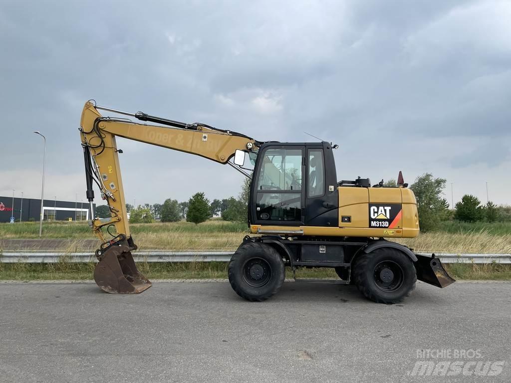 CAT M313D - CE Ratasekskavaatorid