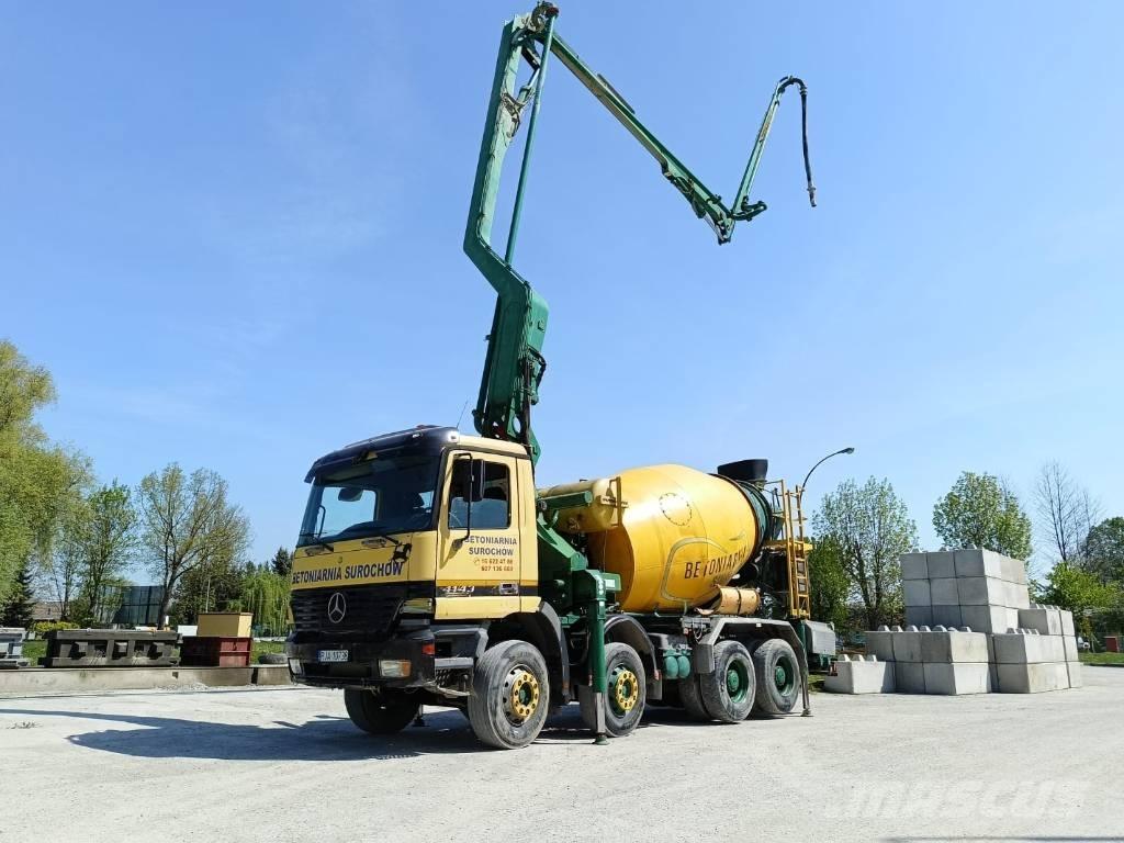 Mercedes-Benz 4143 Betooni pumpautod