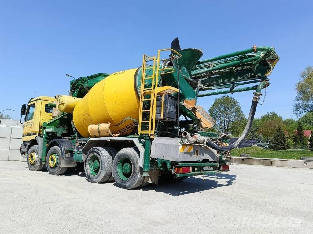 Mercedes-Benz 4143 Betooni pumpautod