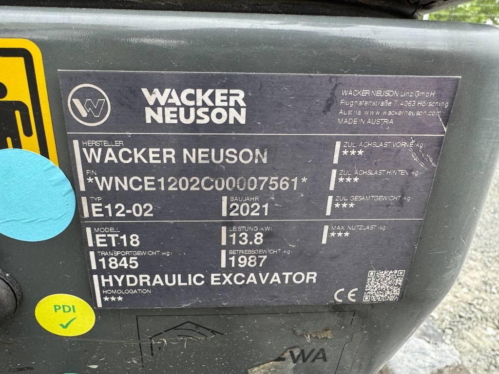 Wacker Neuson ET18 Roomikekskavaatorid