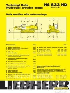 Liebherr HS 833 HD Trossekskavaatorid