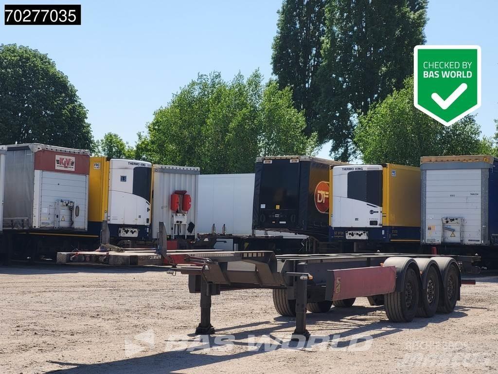 Van Hool 3 axles Konteinerveo poolhaagised