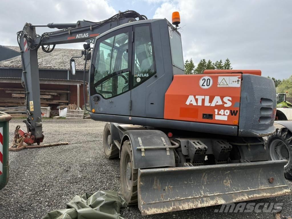 Atlas 140 W Ratasekskavaatorid