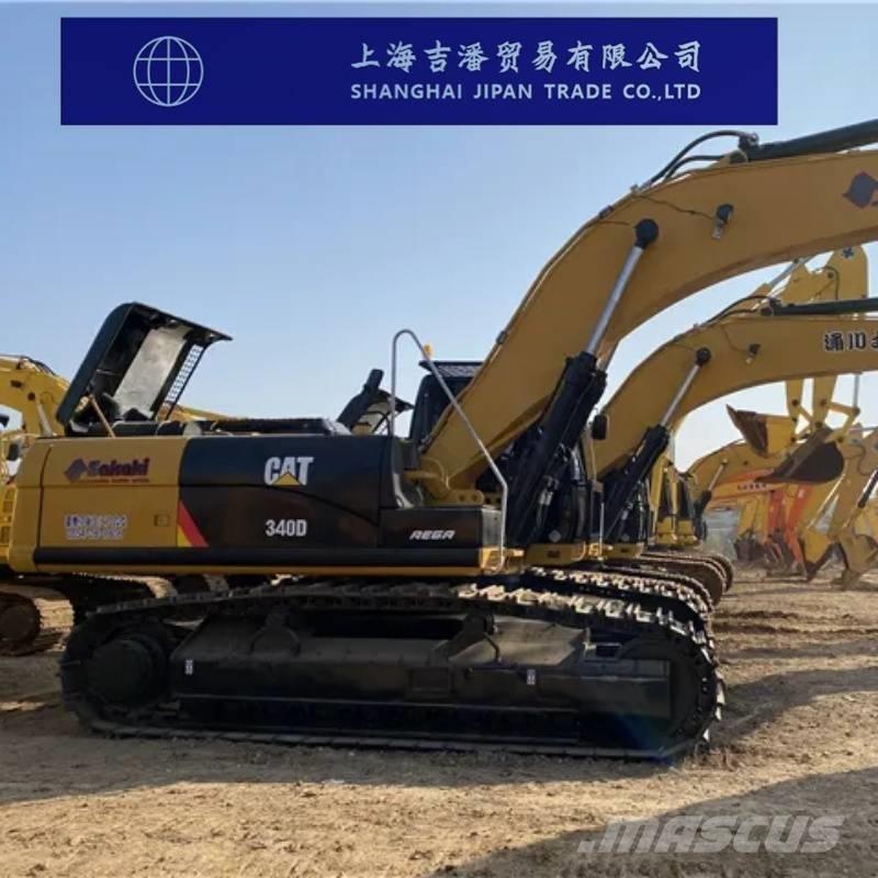 CAT 340 D Roomikekskavaatorid