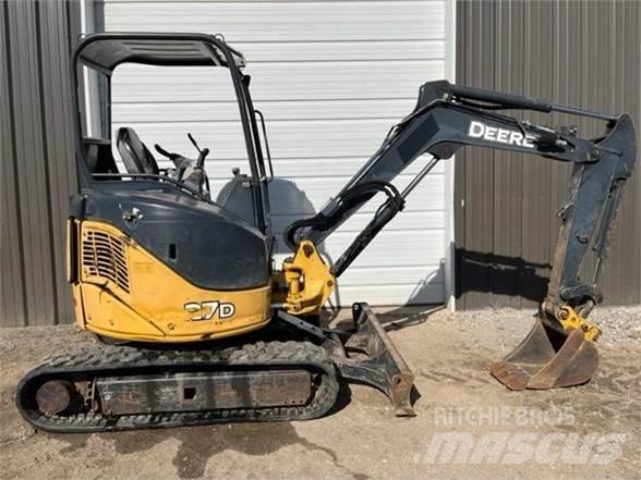 John Deere 27D Miniekskavaatorid < 7 t