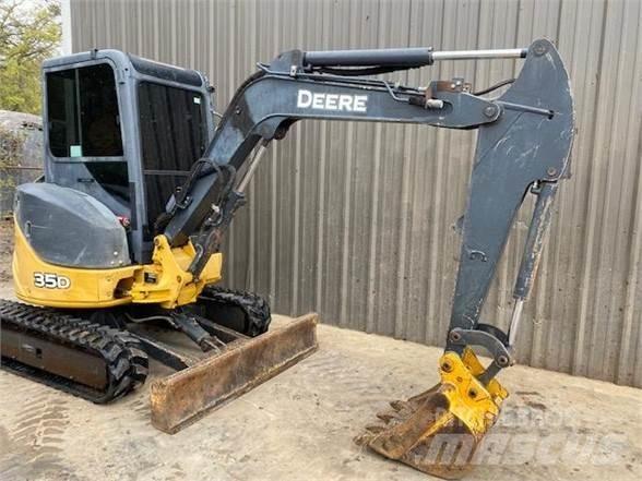 John Deere 35D Miniekskavaatorid < 7 t