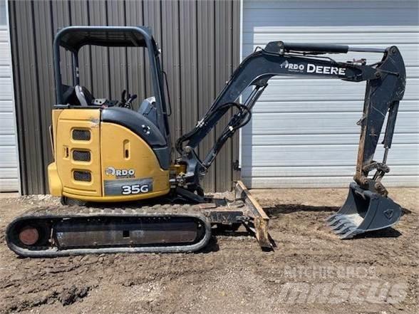 John Deere 35G Miniekskavaatorid < 7 t