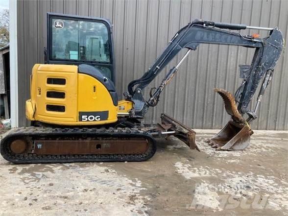 John Deere 50G Miniekskavaatorid < 7 t