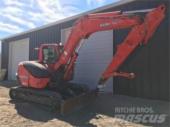 Kubota KX080-4 Roomikekskavaatorid
