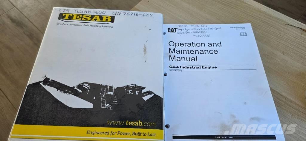 Tesab TS3600 Sõelad