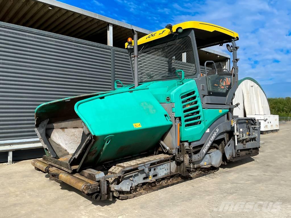 Vögele SUPER 1800-3I Asfaldilaoturid