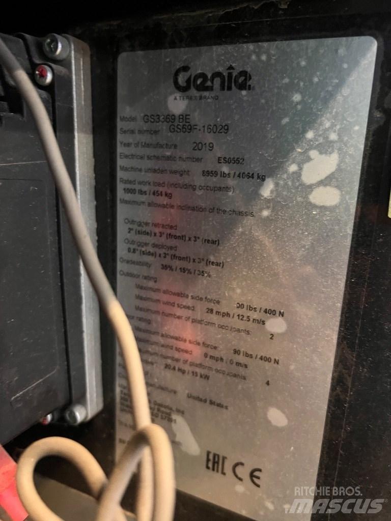 Genie GS 3369 BE Käärtõstukid