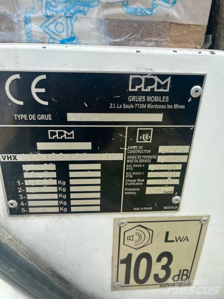 Terex PPM ATT 400/3 Maastikutõstukid