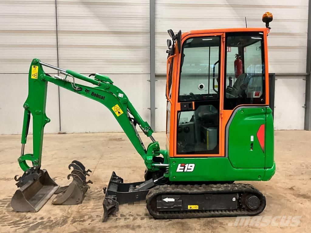 Bobcat E 19 Miniekskavaatorid < 7 t