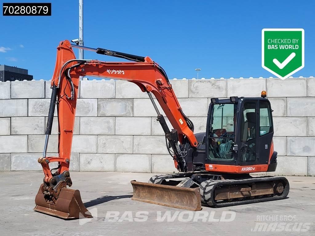 Kubota KX080-4 Roomikekskavaatorid