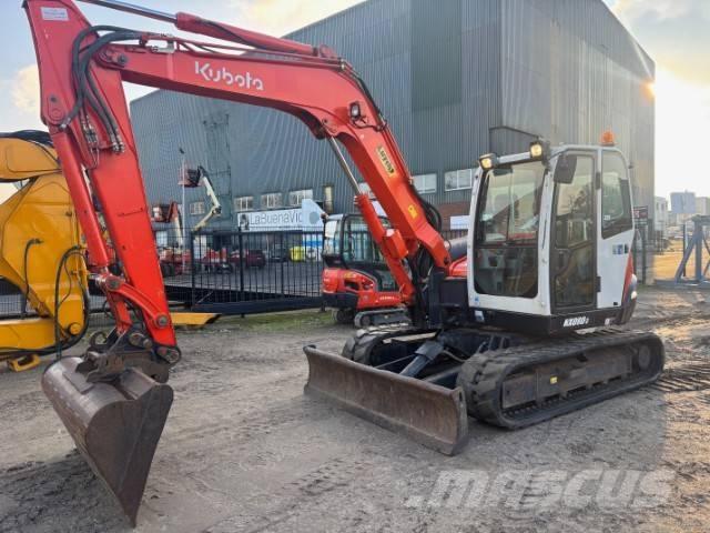 Kubota KX 080-3 Väikeekskavaatorid 7t-12t
