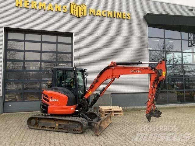 Kubota U 55-4 Miniekskavaatorid < 7 t