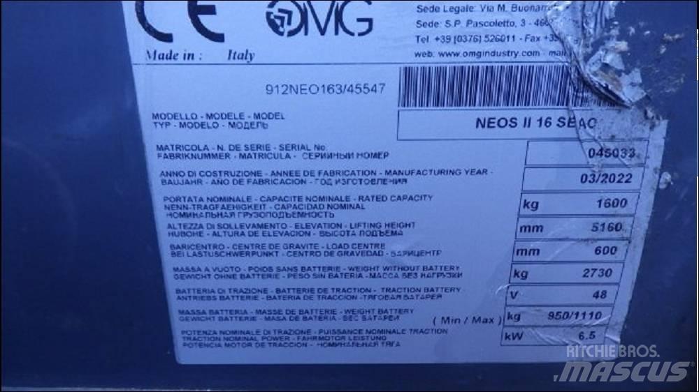 OMG NEOS II 16 SAEC Elektritõstukid