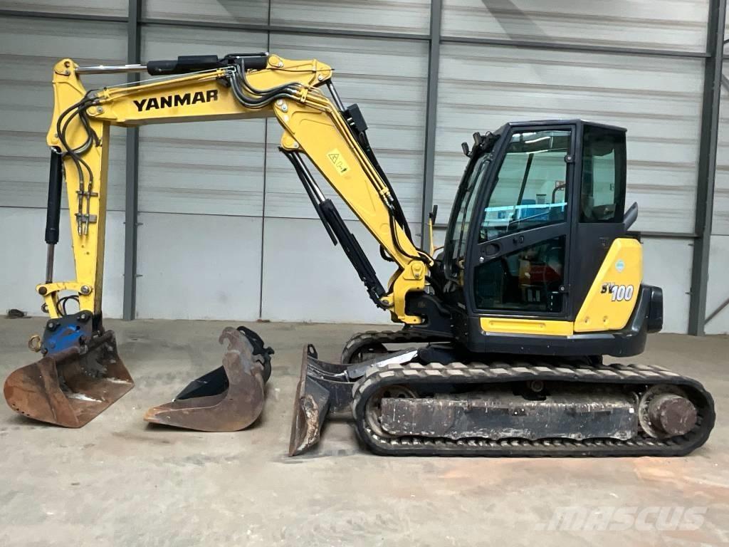 Yanmar SV 100 - 2A - 2PB Väikeekskavaatorid 7t-12t