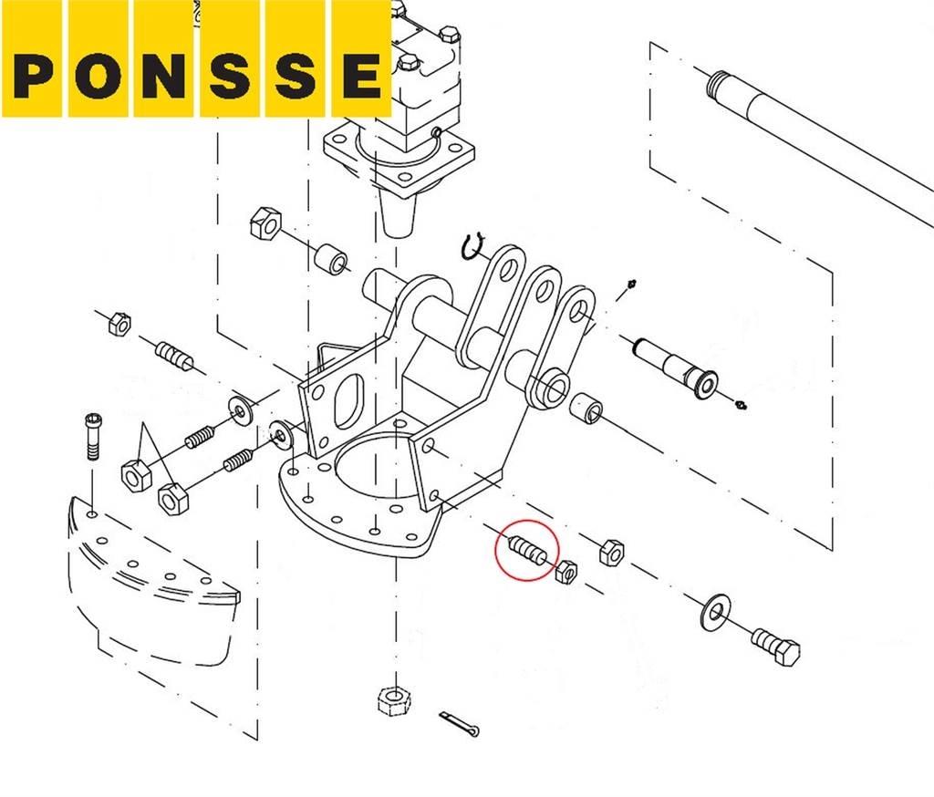 Ponsse 0006853 Forvarderi kraanad