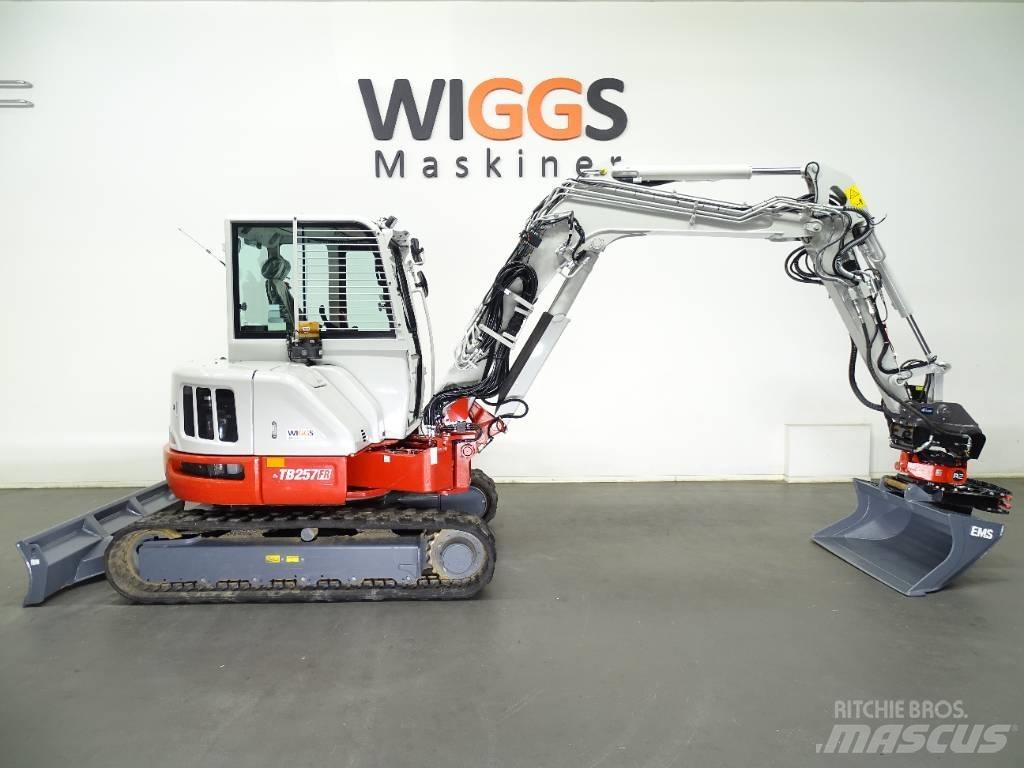 Takeuchi TB 257 FR Miniekskavaatorid < 7 t