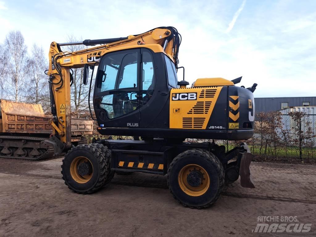 JCB JS 145 W Ratasekskavaatorid