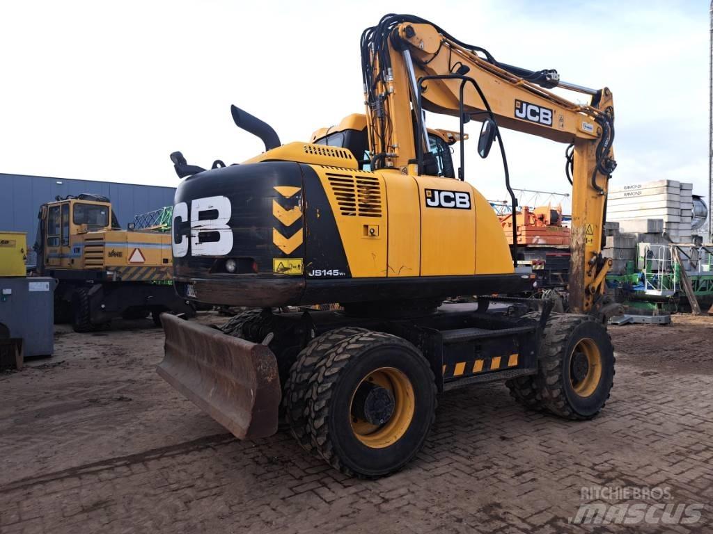JCB JS 145 W Ratasekskavaatorid