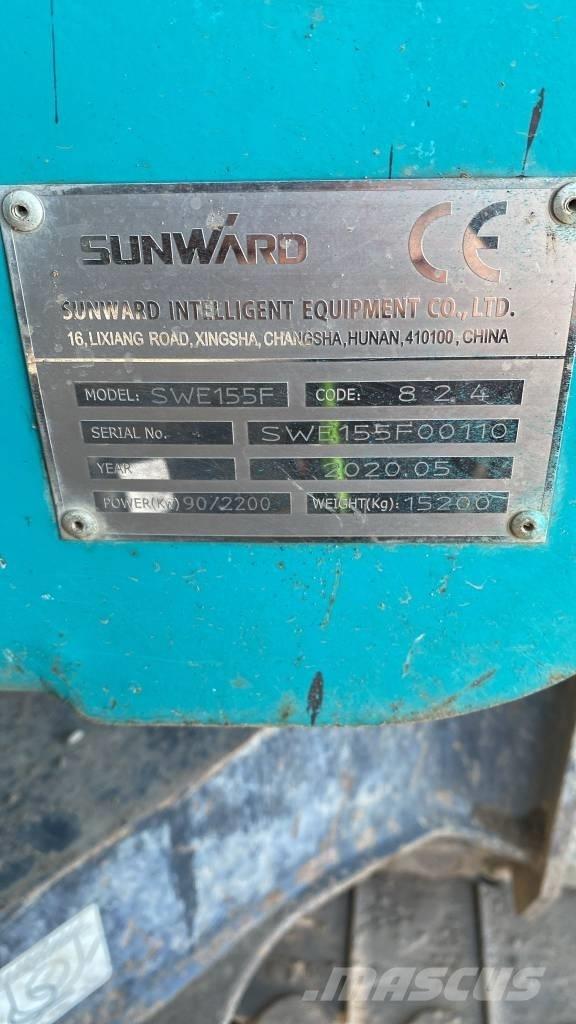 Sunward SWE 155 F Roomikekskavaatorid