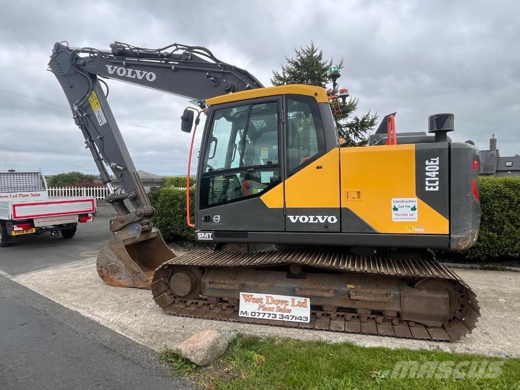 Volvo EC 140 EL Roomikekskavaatorid