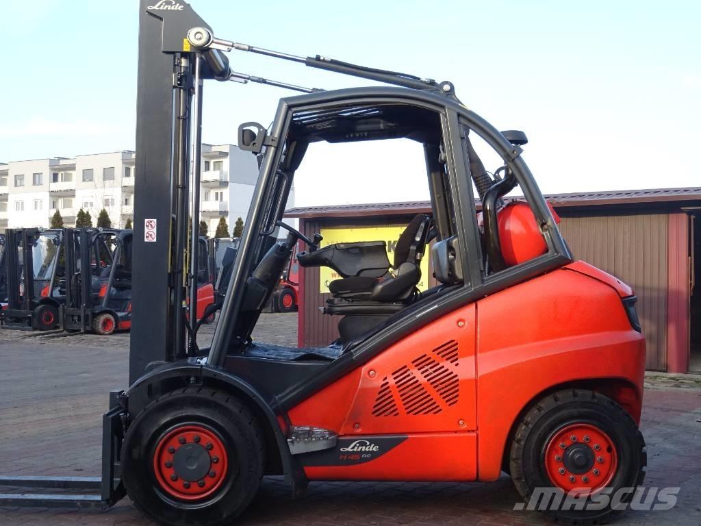 Linde H45T-02 Gaasitõstukid