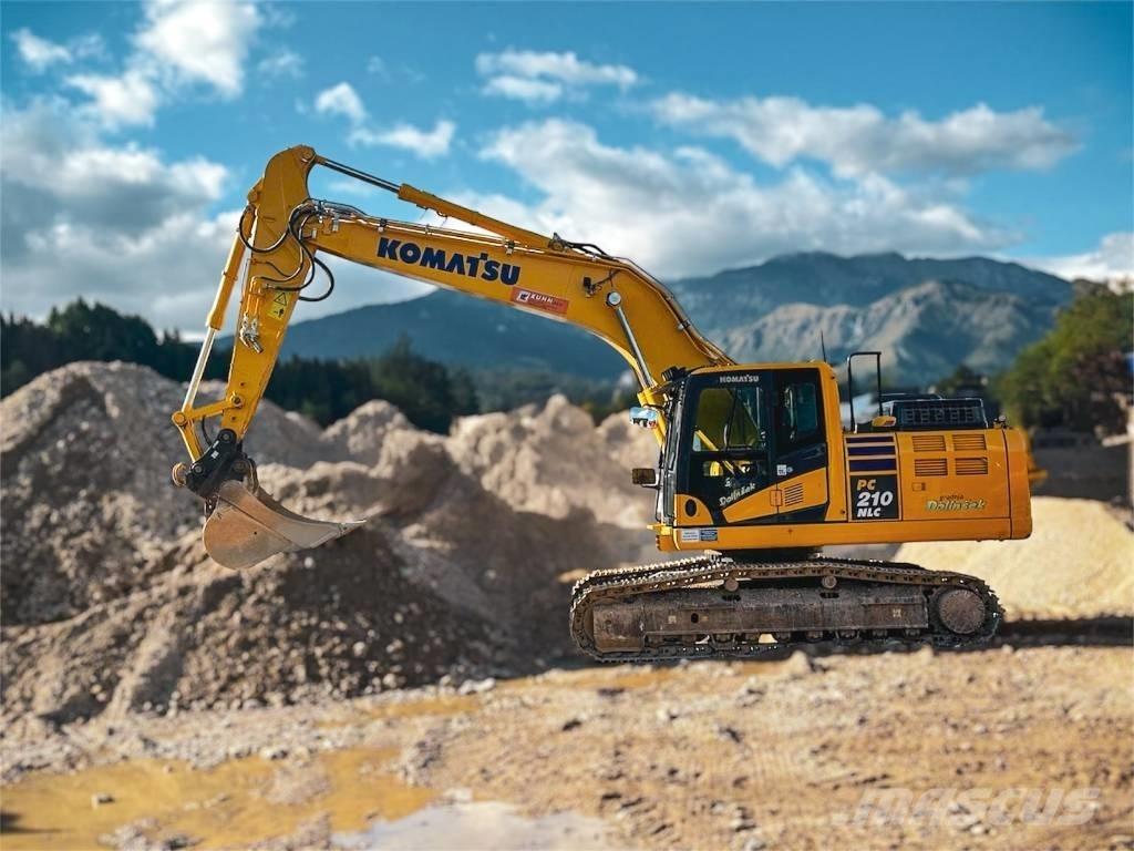 Komatsu PC 210 NLC Roomikekskavaatorid