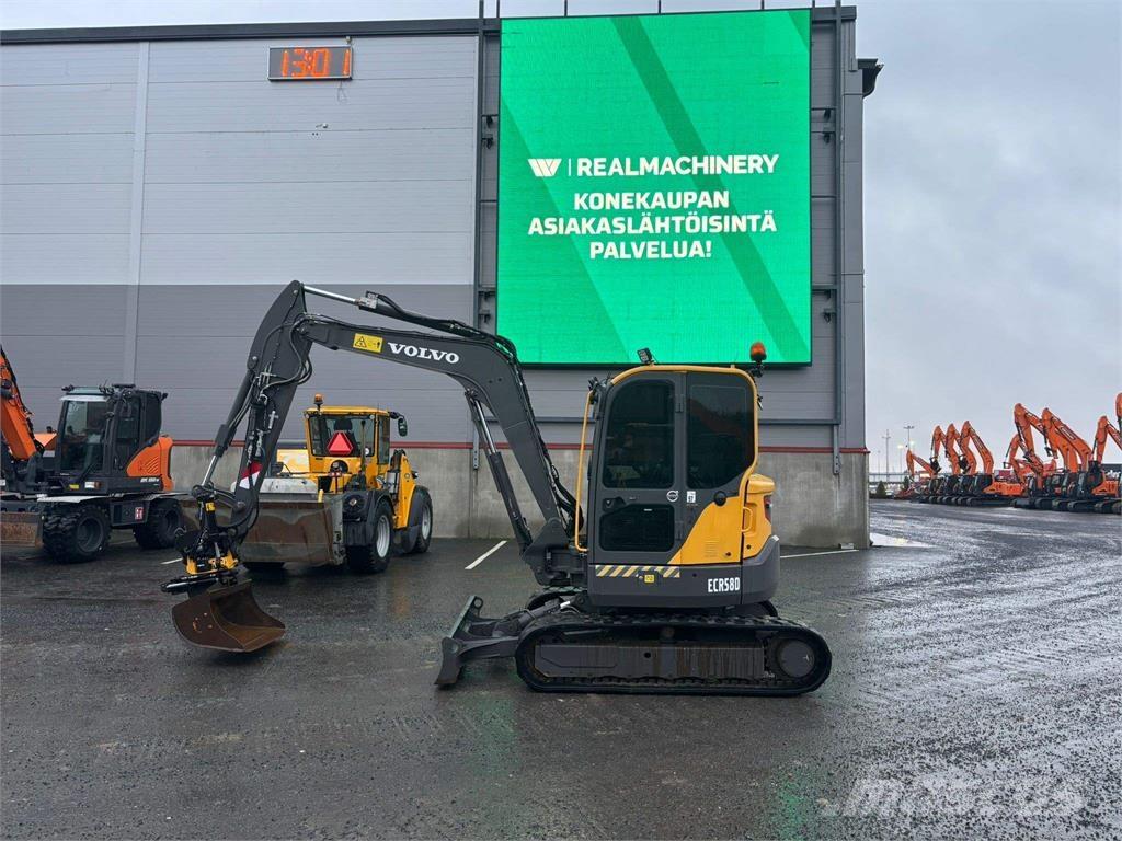 Volvo ecr58d Miniekskavaatorid < 7 t