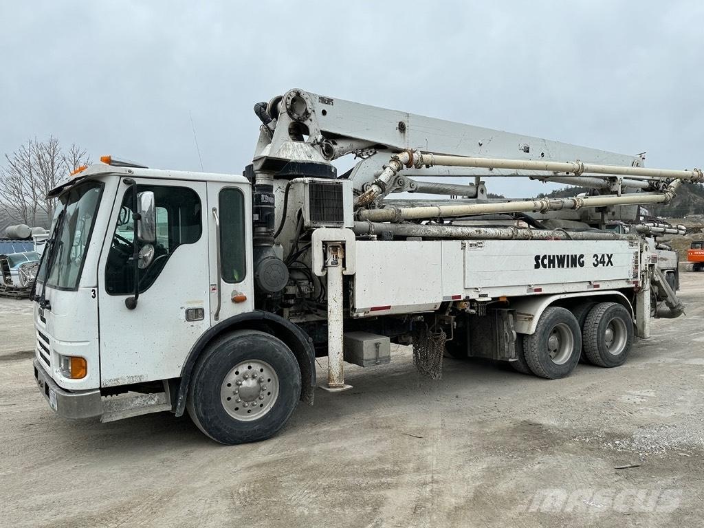 Schwing 34x (#1019) Betooni pumpautod