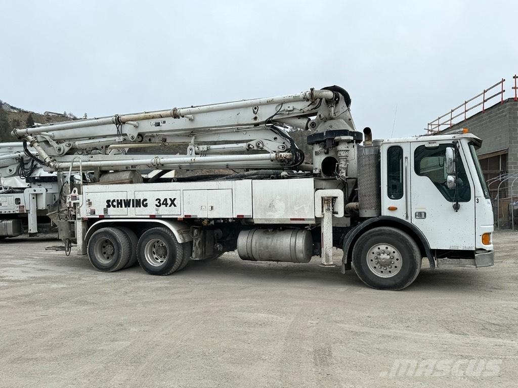 Schwing 34x (#1019) Betooni pumpautod