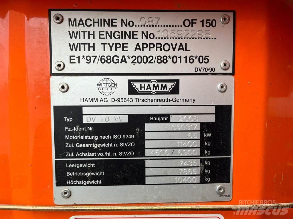 Hamm DV 70 VV Tandemrullid