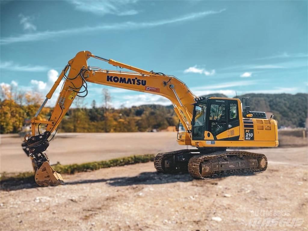 Komatsu PC 210 NLC Roomikekskavaatorid