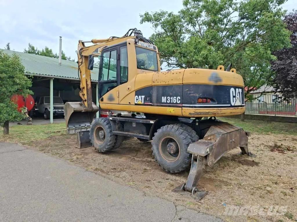 CAT M 316 C Ratasekskavaatorid