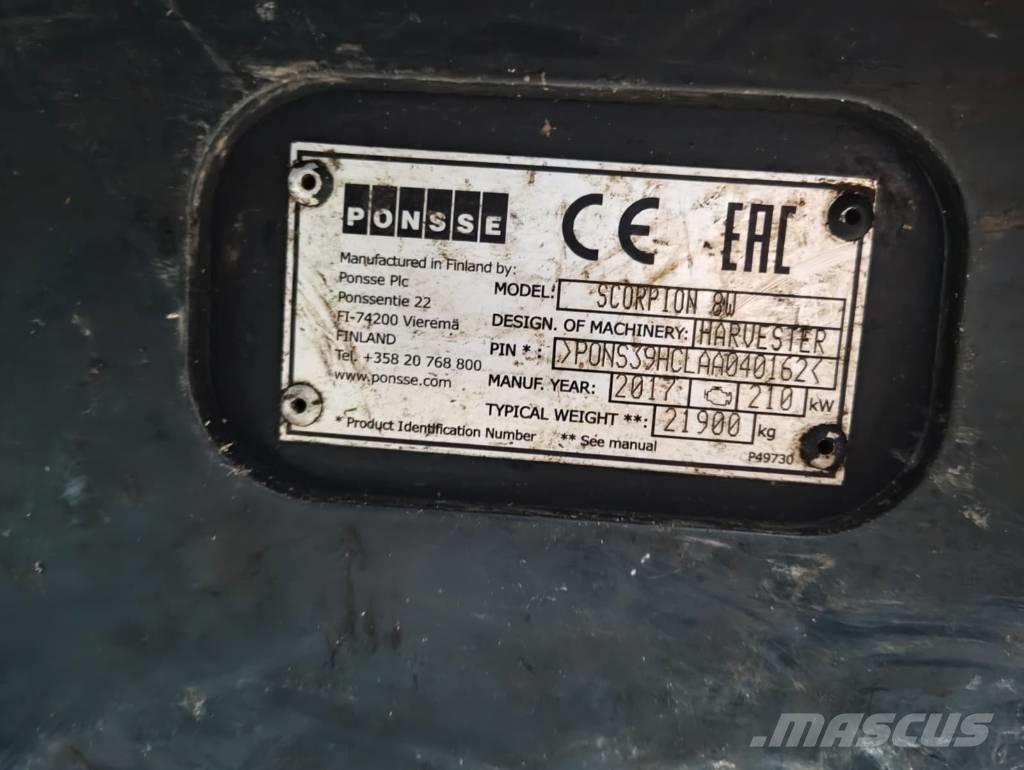 Ponsse Scorpion Harvesterid