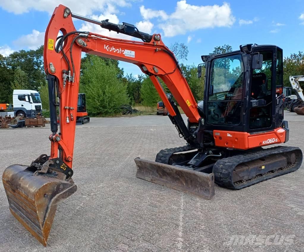 Kubota KX 060-5 Miniekskavaatorid < 7 t