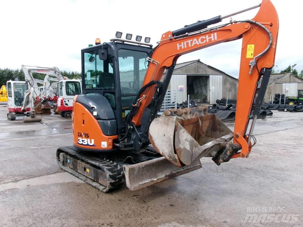 Hitachi Zaxis 33U-6 Miniekskavaatorid < 7 t