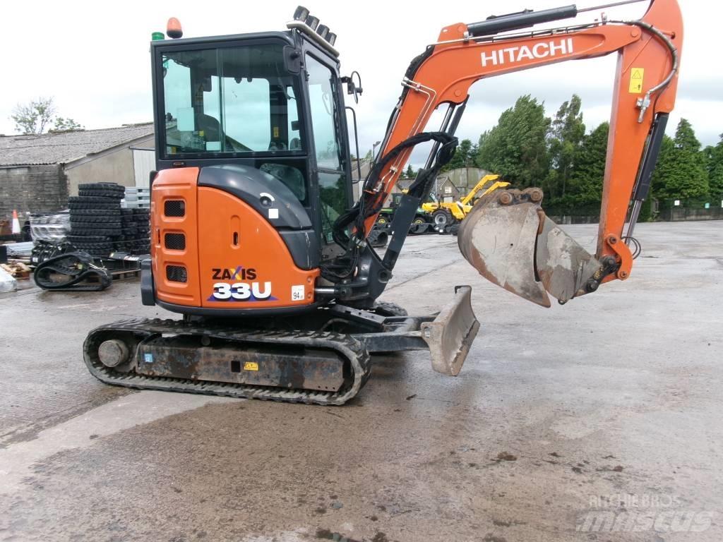 Hitachi Zaxis 33U-6 Miniekskavaatorid < 7 t