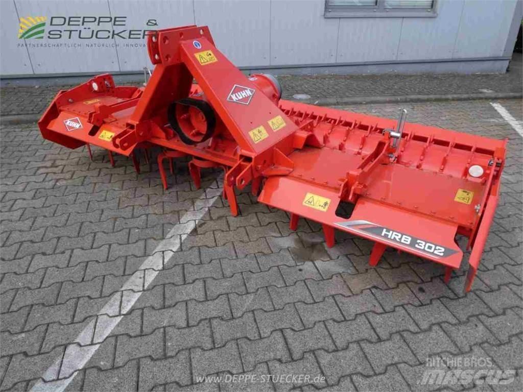 Kuhn HRB 302 D Randaalid/mullafreesid