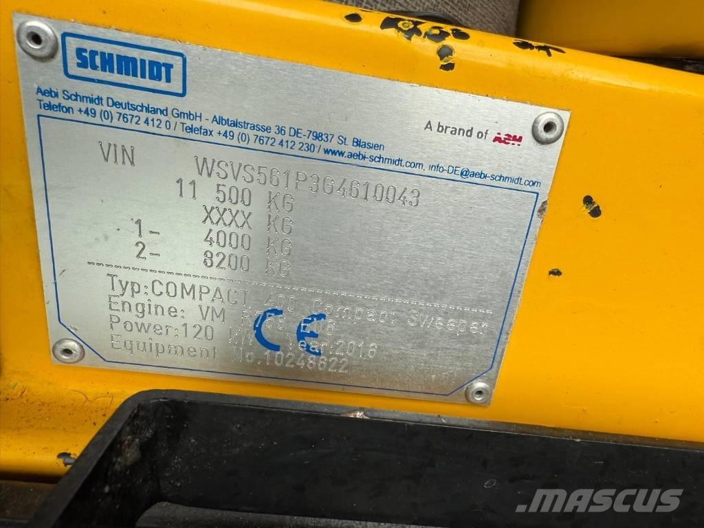 Schmidt Cleango 500 Tänavapuhastusmasinad