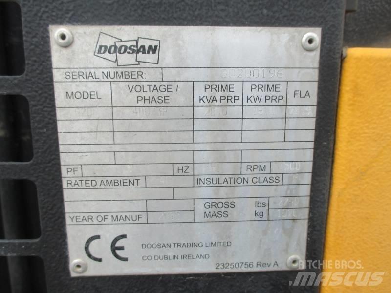 Doosan G 20 Diiselgeneraatorid