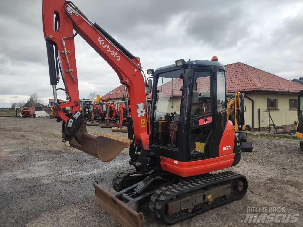 Kubota KX 71-3 Miniekskavaatorid < 7 t
