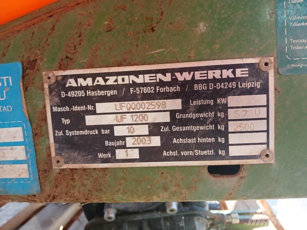 Amazone UF 1200 15m Ripp-pritsid