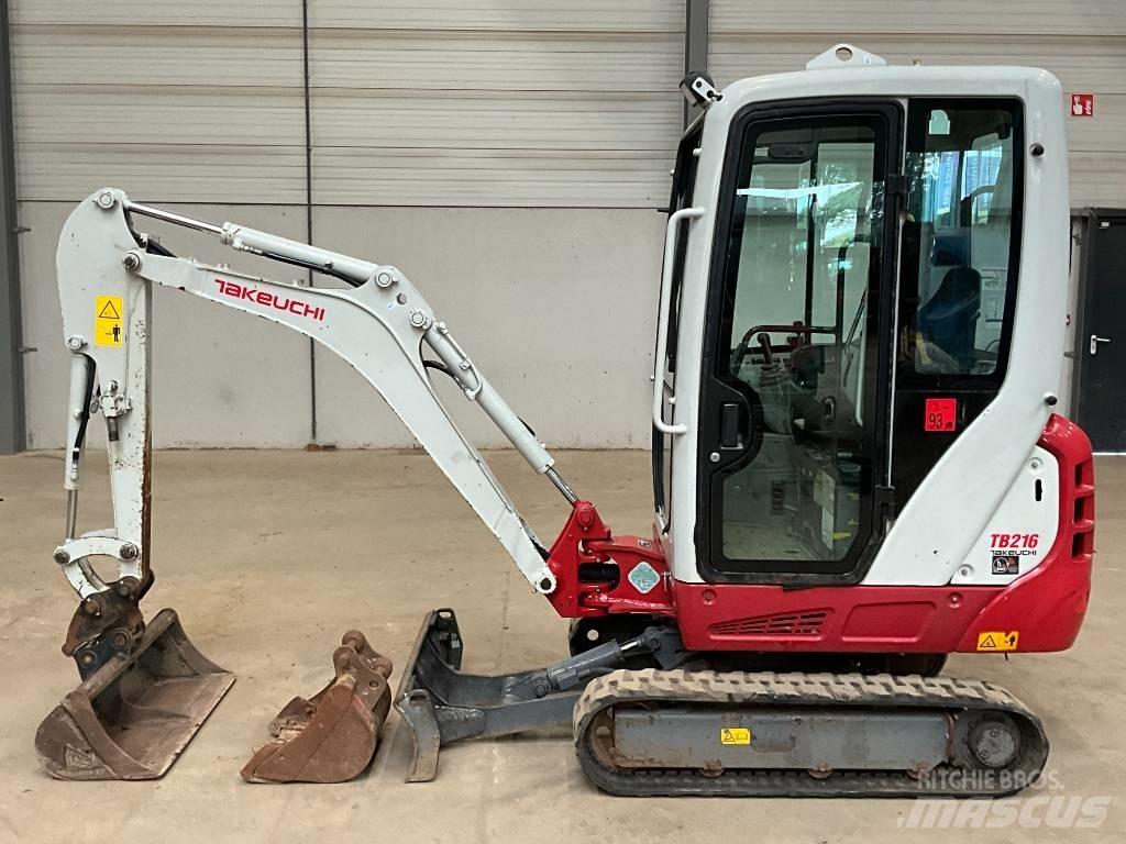 Takeuchi TB 216 Miniekskavaatorid < 7 t